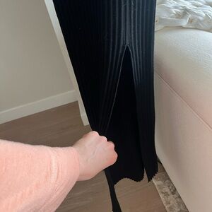 Wilfred Long-Sleeves Slit Dress - Small